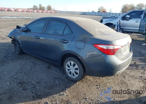 2016 Toyota Corolla L z USA, uszkodzony, nr VIN 5YFBURHE9GP490133